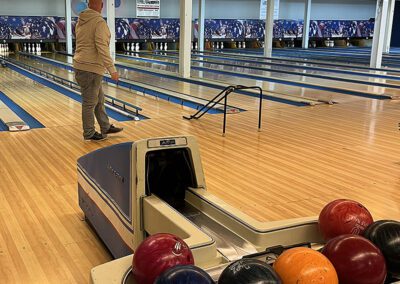 Bowling in Ithaca New York.